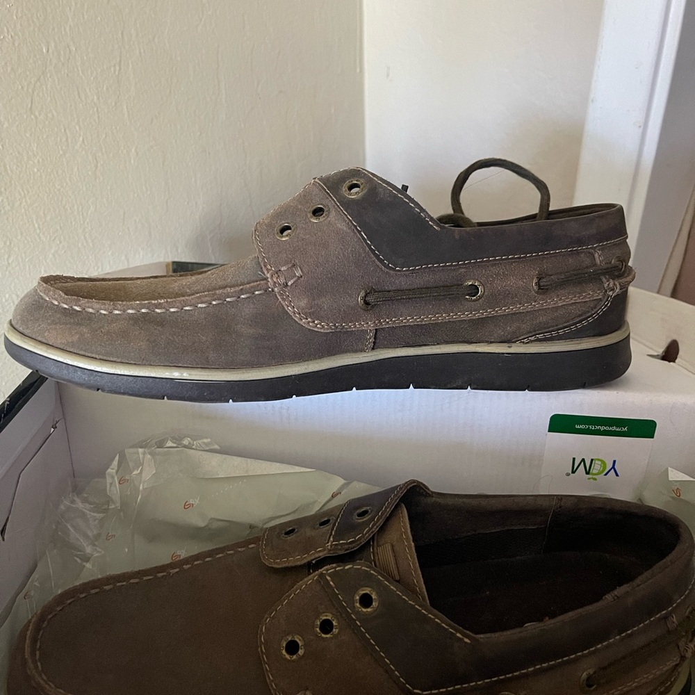 GBX Dark Brown Boat Shoes